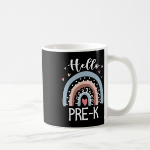 Hallo PreK Fun Boho Rainbow Back To School Kaffeetasse