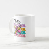Hallo Preschool Colorado Lehrerin Stift Kaffeetasse (Vorderseite Links)