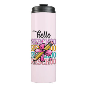 Hallo Preschool Colorado Lehrerin Stift Thermosbecher