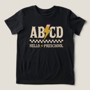 Hallo Preschool Vorschullehrer Tri-Blend Shirt