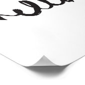 Hallo Print Poster (Ecke)