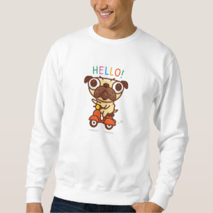 Hallo Pug Sweatshirt