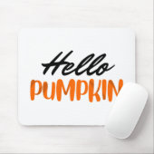 Hallo Pumpkin Fall Herbst Herbst Mousepad (Mit Mouse)