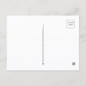 Hallo, Pumpkin! Feiertagspostkarte (Rückseite)