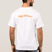 Hallo Pumpkin Halloween T-Shirt (Rückseite)