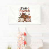 Hallo Pumpkin Herbst Herbst Banner (Insitu)