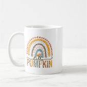Hallo Pumpkin Leopard Rainbow Herbstsaison Herbst Kaffeetasse (Links)
