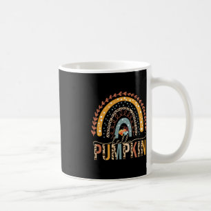 Hallo Pumpkin Leopard Rainbow Herbstsaison Herbst  Kaffeetasse