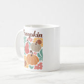 Hallo Pumpkin Long Sleeve Kaffeetasse (Vorderseite Links)