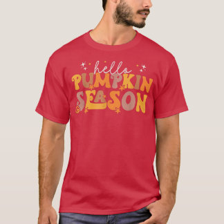 Hallo Pumpkin Saison Herbst Herbst Y'all Thanksgiv T-Shirt