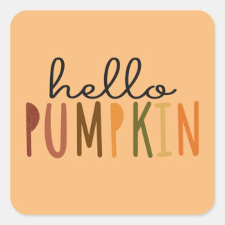 Hallo Pumpkin Sticker