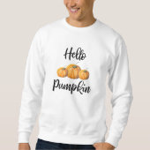 Hallo Pumpkin Sweatshirt (Vorderseite)