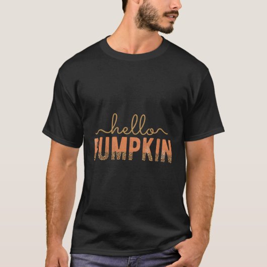 Hallo Pumpkin T-Shirt (Vorderseite)