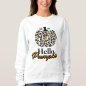 Hallo Pumpkins , Herbstwoche Sweatshirt (Vorderseite)