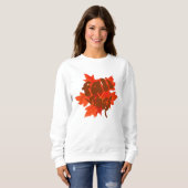 Hallo Pumpkins , Herbstwoche Sweatshirt (Vorne ganz)