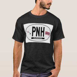 Hallo-PUNAHOU-Aufkleber T-Shirt