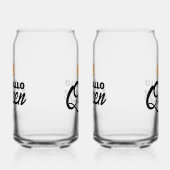Hallo-Queen-Glas - Sammlung Halloween Chic Dosenglas (Links)