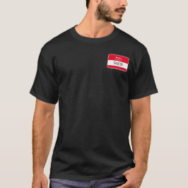 Hallo ... Rating Name Tag T-Shirt