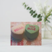 Hallo, Regel Postkarte (Stehend Vorderseite)