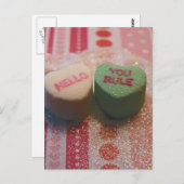 Hallo, Regel Postkarte (Vorne/Hinten)