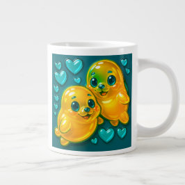 Hallo, Robben Jumbo-Tasse