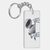 Hallo! Roboter. Schlüsselanhänger (Vorderseite links)