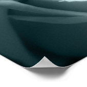 Hallo Rose Poster (Ecke)