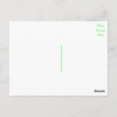 Hallo Rottweiler Welpe Hund Gruß Postkarte (Rückseite)