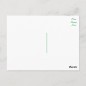 Hallo Rottweiler Welpe Hund Gruß Postkarte (Rückseite)