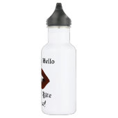Hallo sagen edelstahlflasche (Rechts)