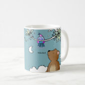 Hallo sagte Vogel Herrn Bear - Tasse (VorderseiteRechts)