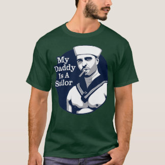 Hallo Sailor Mein Papa ist ein Seemann T-Shirt