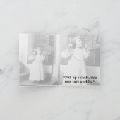 Hallo, Sankt? - Anmerkungs-Karte Feiertagskarte (Innenseite)