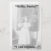 Hallo, Sankt? - Briefpapier (Vorne/Hinten)