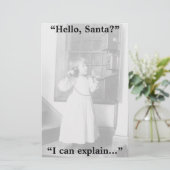 Hallo, Sankt? - Briefpapier (Stehend Vorderseite)