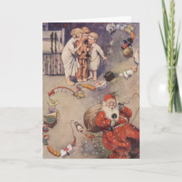 Hallo, Santa! von George E Studdy Feiertagskarte