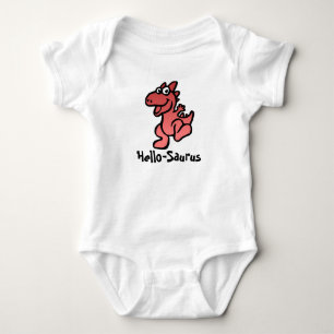 Hallo-Saurus Dino Freude Baby Strampler