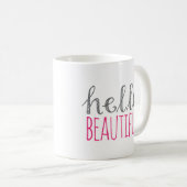 Hallo schön kaffeetasse (VorderseiteRechts)