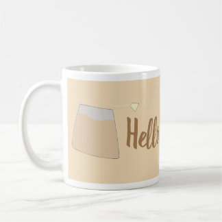 Hallo, schön! kaffeetasse