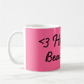 Hallo schön! kaffeetasse (Links)