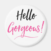 "Hallo schön!" Magnet (Vorne)