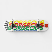 HALLO SCHÖNE 7 3/4" Skateboard Deck (Horizontal)