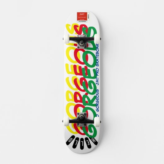 HALLO SCHÖNE 7 3/4" Skateboard Deck (Vorderseite)