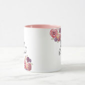 Hallo Schöne Blume Zitat Kaffee Tasse (Zentrum)