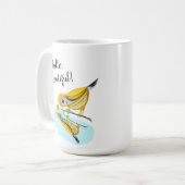 Hallo Schöne Goldfinch Reflection Kaffeemaschine T Kaffeetasse (Vorderseite Links)