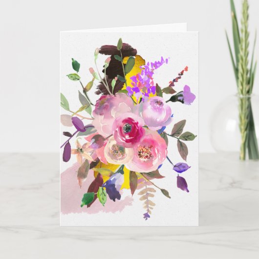 Hallo, schöne Grußkarte Karte (Vorderseite)