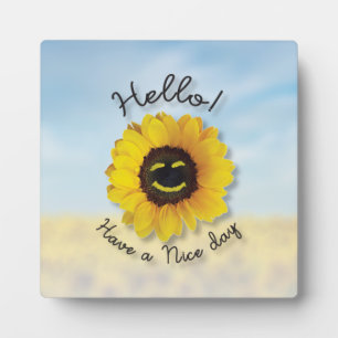 Hallo ! Schöne Tage Fotoplatte