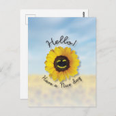Hallo ! Schöne Tage Postkarte (Vorne/Hinten)