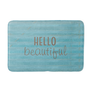 Hallo Schöner Chic und trendy Boho Design Badematte