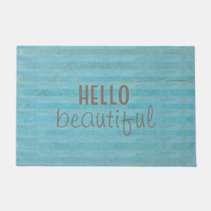 Hallo Schöner Chic und trendy Boho Design Fußmatte